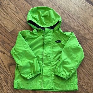 The North Face toddler 2t rain jacket.